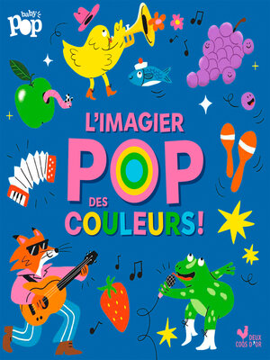 cover image of Mon imagier pop des couleurs